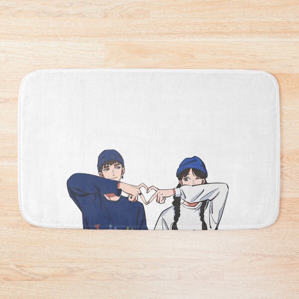 Item preview, Cute Anime Style Couple Heart Hand Gesture Illustration | Kawaii Love Aesthetic designed and sold by LunaVales.
