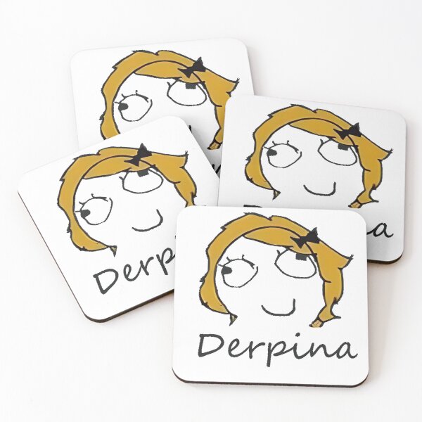 Item preview, Derpina Meme Face Classic Internet Rage Comic Sticker designed and sold by TrxshWear.