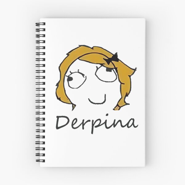 Item preview, Derpina Meme Face Classic Internet Rage Comic Sticker designed and sold by TrxshWear.