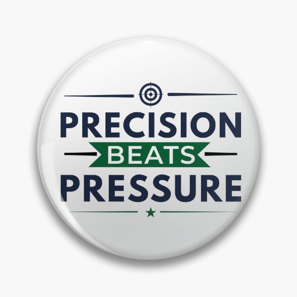 Item preview, Precision Beats Pressure | CPA & Finance Typography Shirt designed and sold by FCA SIR MERCH .