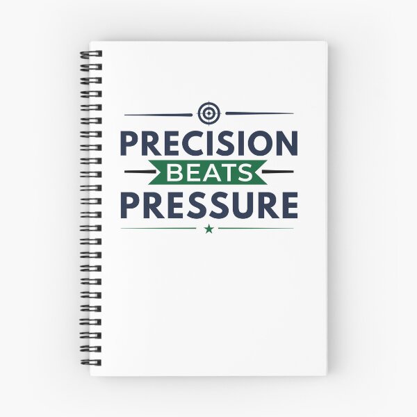 Item preview, Precision Beats Pressure | CPA & Finance Typography Shirt designed and sold by FCA SIR MERCH .