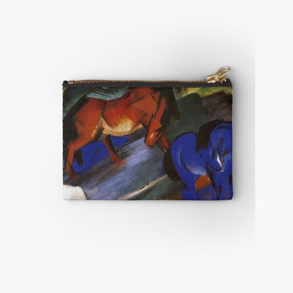 Item preview, Red and Blue Horse (1912) by Franz Marc designed and sold by PureVintageLove.