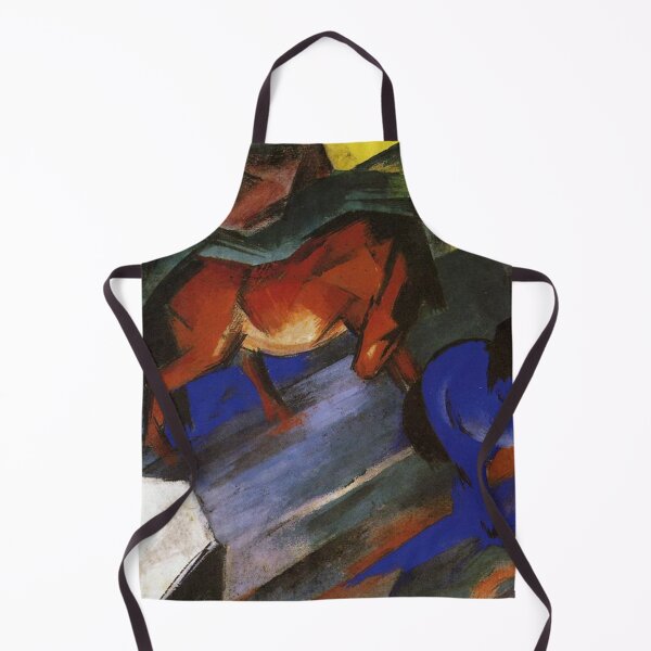 Item preview, Red and Blue Horse (1912) by Franz Marc designed and sold by PureVintageLove.