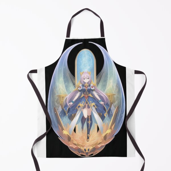 Item preview, Digital Art - Ethereal Female Character, Manga Illustration with Golden Motifs designed and sold by AnimeShin.