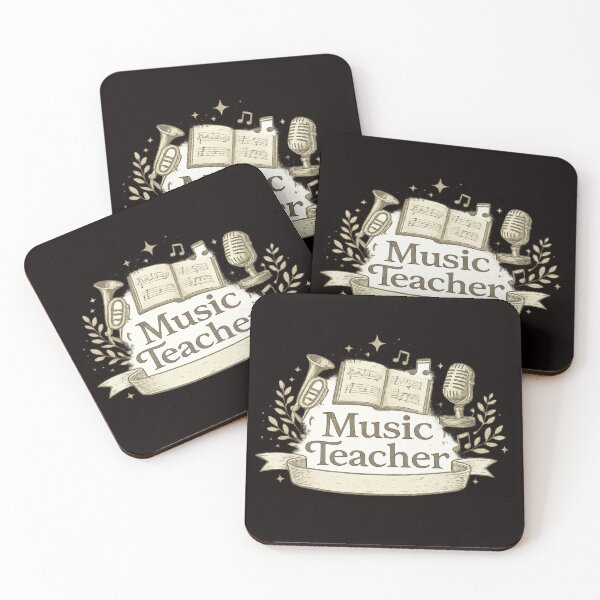 Item preview, Vintage Music Teacher Classroom Emblem designed and sold by Tadeusz1.