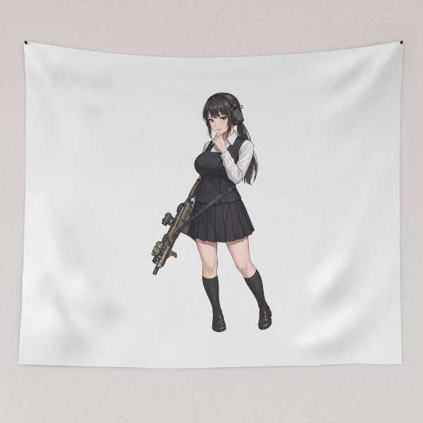 Item preview, Tactical School Girl - Anime Special Ops designed and sold by RAWLIFEGRAPHIC.