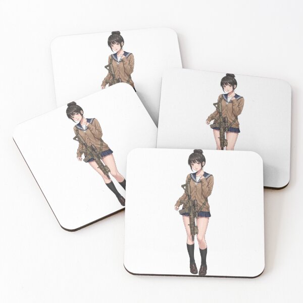 Item preview, Tactical School Girl - Anime Special Ops designed and sold by RAWLIFEGRAPHIC.