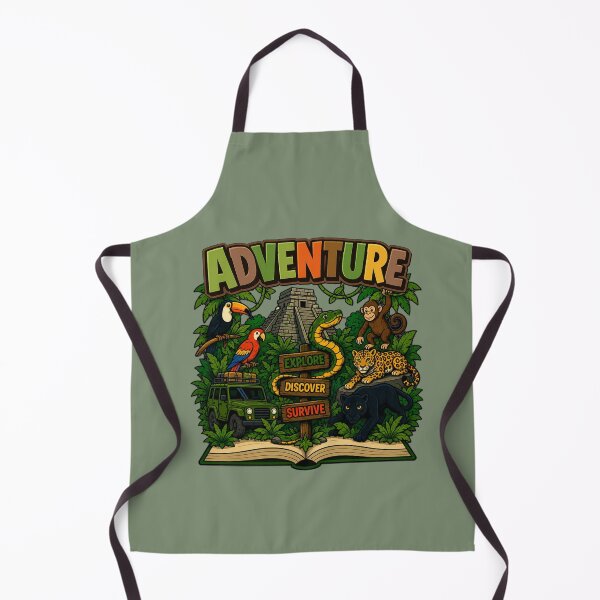 Item preview, Adventure – Explore Discover Survive Jungle Adventure T-Shirt designed and sold by Aimetoi.