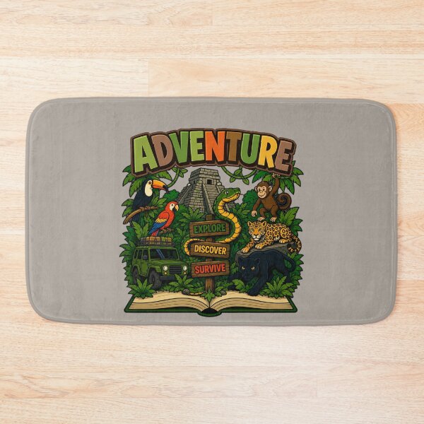 Item preview, Adventure – Explore Discover Survive Jungle Adventure T-Shirt designed and sold by Aimetoi.