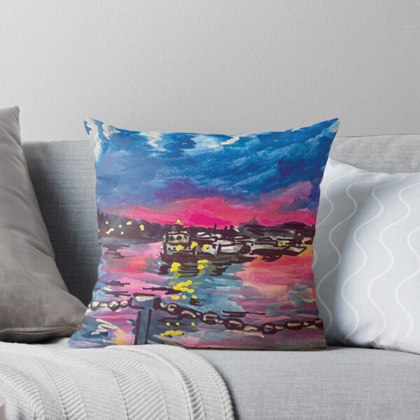 Item preview, Pink Sunset on the Water designed and sold by TheArtyHarpy.