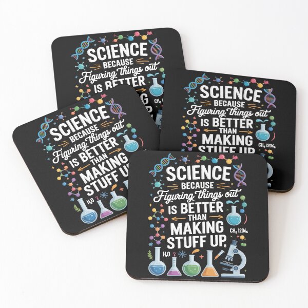 Item preview, SCIENCE — BECAUSE FIGURING THINGS OUT IS BETTER THAN MAKING STUFF UP designed and sold by jkrphoto.