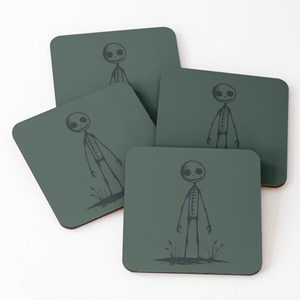 Item preview, Minimalist Dark Skeleton Silhouette designed and sold by ERODED SELF.