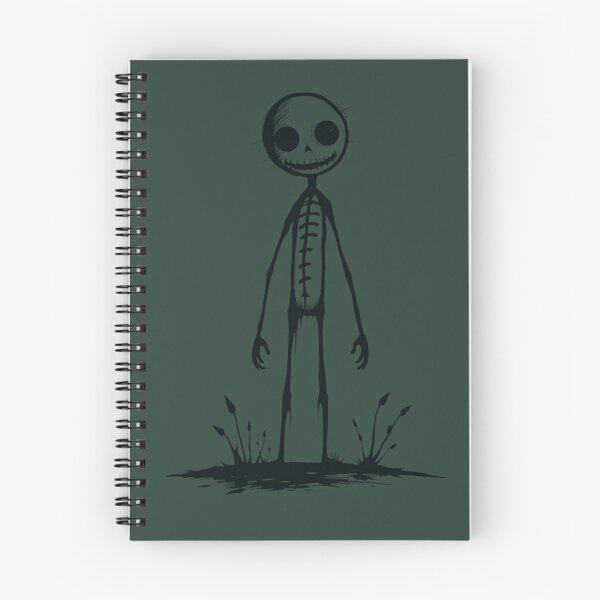 Item preview, Minimalist Dark Skeleton Silhouette designed and sold by ERODED SELF.