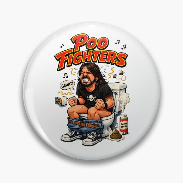 Item preview, Poo Fighters - Foo Fighters Parody designed and sold by Studio 4 Photo.