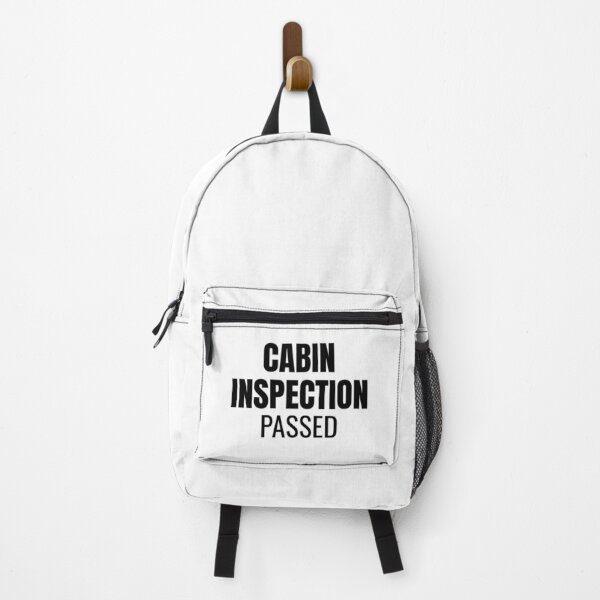 Item preview, Cabin Inspection Passed (Black) designed and sold by ShipCrewNation.