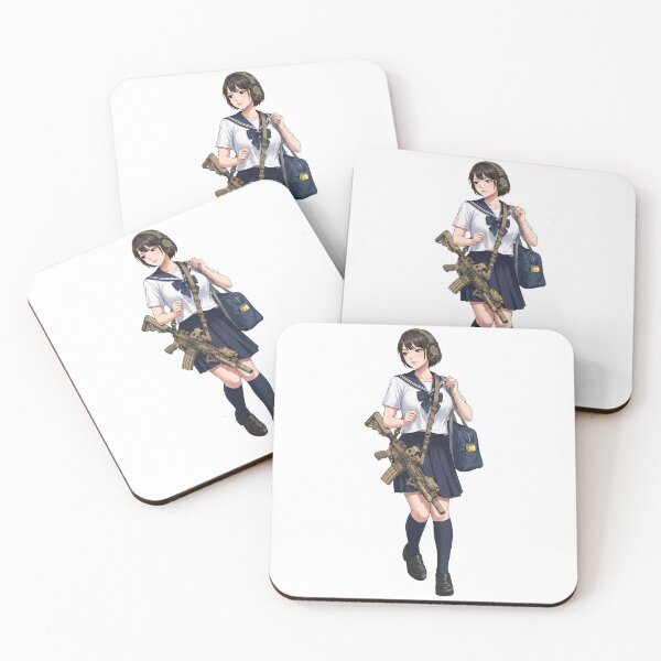 Item preview, Tactical School Girl - Anime Special Ops designed and sold by RAWLIFEGRAPHIC.