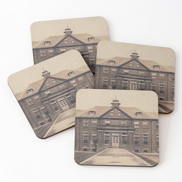 Item preview, Harrisburg State Hospital (Harrisburg, Pennsylvania) Vintage Postcard – Front of Building 4 designed and sold by GhostlyWorld.