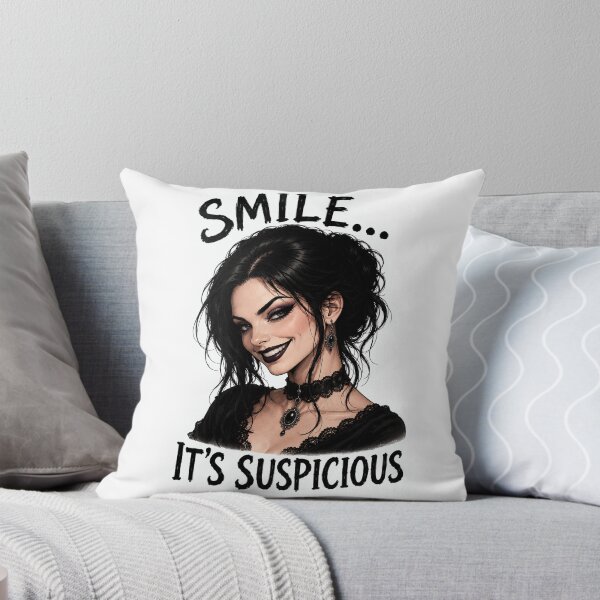 Item preview, Smile... It's Suspicious designed and sold by AbstractAnom.
