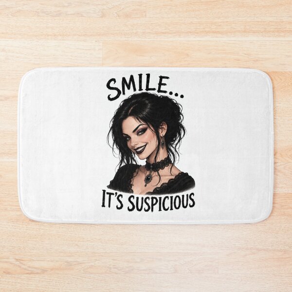 Item preview, Smile... It's Suspicious designed and sold by AbstractAnom.