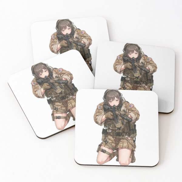 Item preview, Tactical School Girl - Anime Special Ops designed and sold by RAWLIFEGRAPHIC.