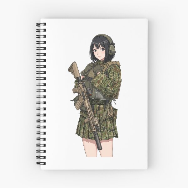 Item preview, Tactical School Girl - Anime Special Ops designed and sold by RAWLIFEGRAPHIC.