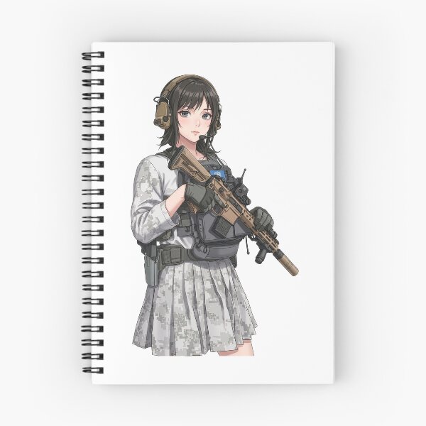 Item preview, Tactical School Girl - Anime Special Ops designed and sold by RAWLIFEGRAPHIC.