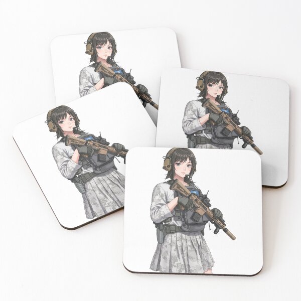 Item preview, Tactical School Girl - Anime Special Ops designed and sold by RAWLIFEGRAPHIC.