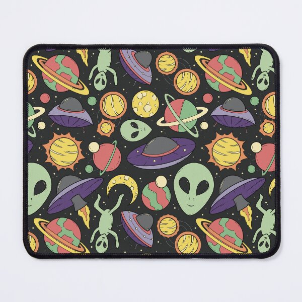 Item preview, Aliens in Outer Space designed and sold by sustainablyjill.