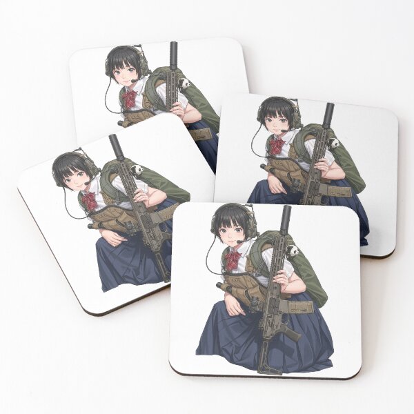 Item preview, Tactical School Girl - Anime Special Ops designed and sold by RAWLIFEGRAPHIC.