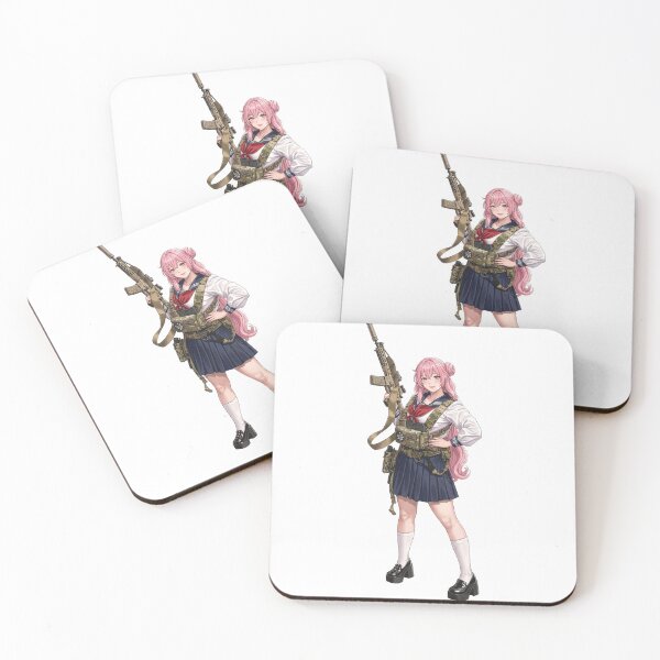 Item preview, Tactical School Girl - Anime Special Ops designed and sold by RAWLIFEGRAPHIC.