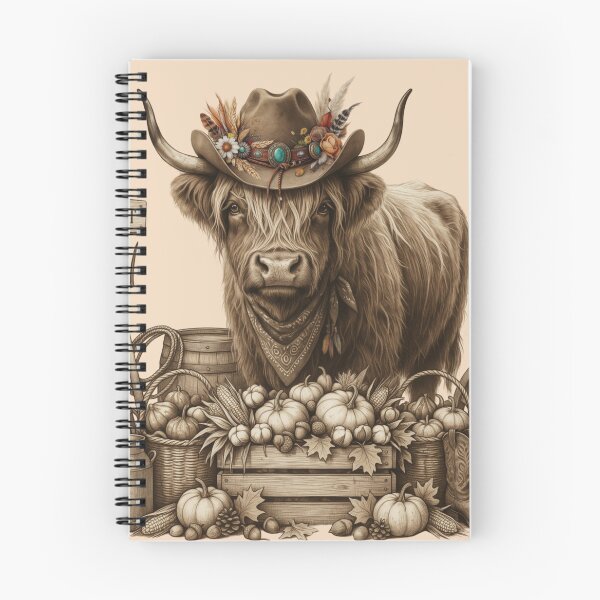 Item preview, adorable fluffy Highland cow designed and sold by 123ks.