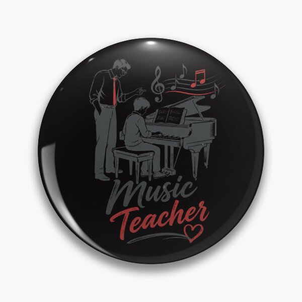 Item preview, Music Teacher Inspiring a Piano Student designed and sold by Tadeusz1.