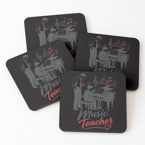 Item preview, Music Teacher Inspiring a Piano Student designed and sold by Tadeusz1.