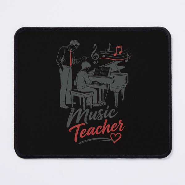 Item preview, Music Teacher Inspiring a Piano Student designed and sold by Tadeusz1.