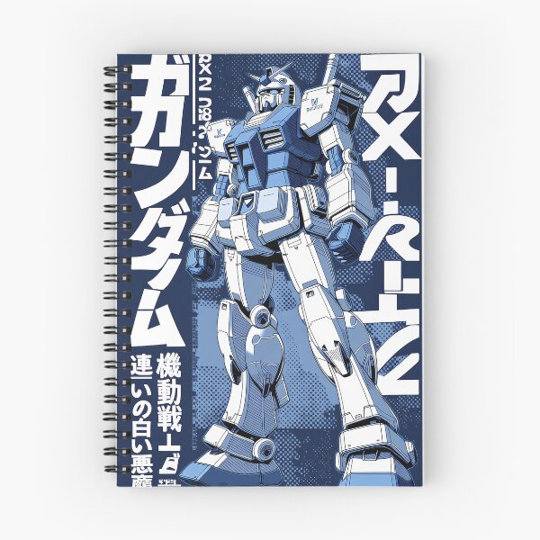 Item preview, RX-78-2 Gundam Denim Blue  designed and sold by AnimeArsenalPrints.