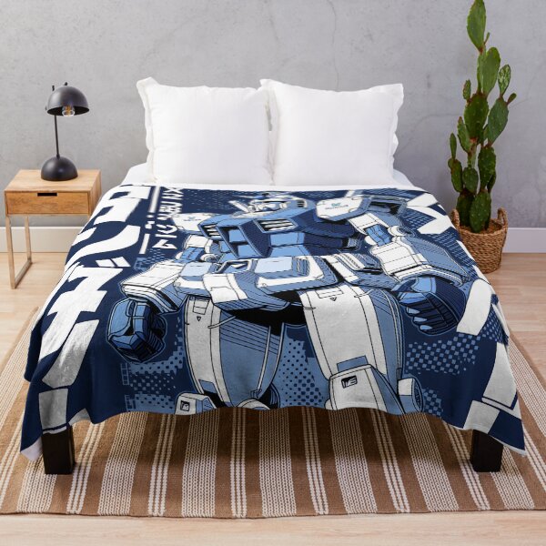 Item preview, RX-78-2 Gundam Denim Blue designed and sold by AnimeArsenalPrints.