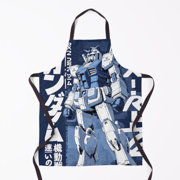 Item preview, RX-78-2 Gundam Denim Blue designed and sold by AnimeArsenalPrints.