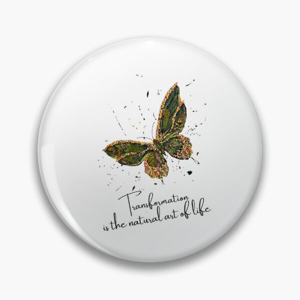 Item preview, Transformation Is The Natural Butterfly T-Shirt designed and sold by Mediagraphic.