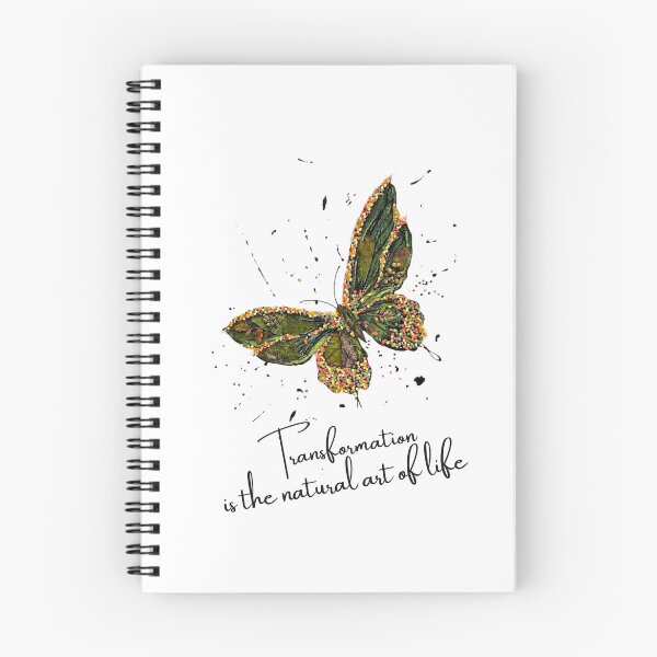 Item preview, Transformation Is The Natural Butterfly T-Shirt designed and sold by Mediagraphic.