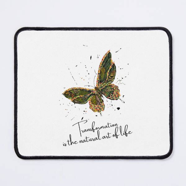 Item preview, Transformation Is The Natural Butterfly T-Shirt designed and sold by Mediagraphic.