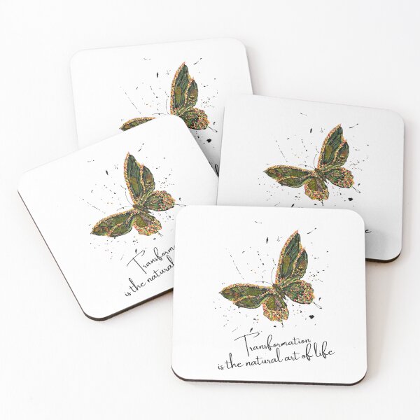 Item preview, Transformation Is The Natural Butterfly T-Shirt designed and sold by Mediagraphic.