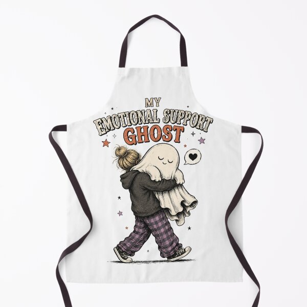 Item preview, My Emotional Support Ghost – Cute Funny Halloween Bestie Design designed and sold by TVPS17.