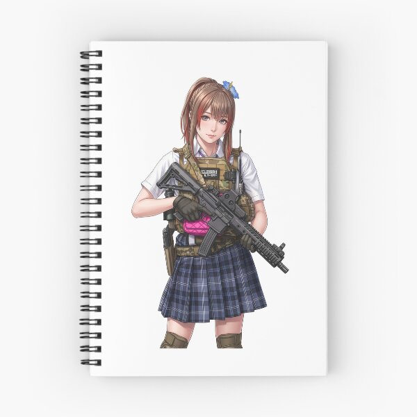 Item preview, Tactical School Girl - Anime Special Ops designed and sold by RAWLIFEGRAPHIC.