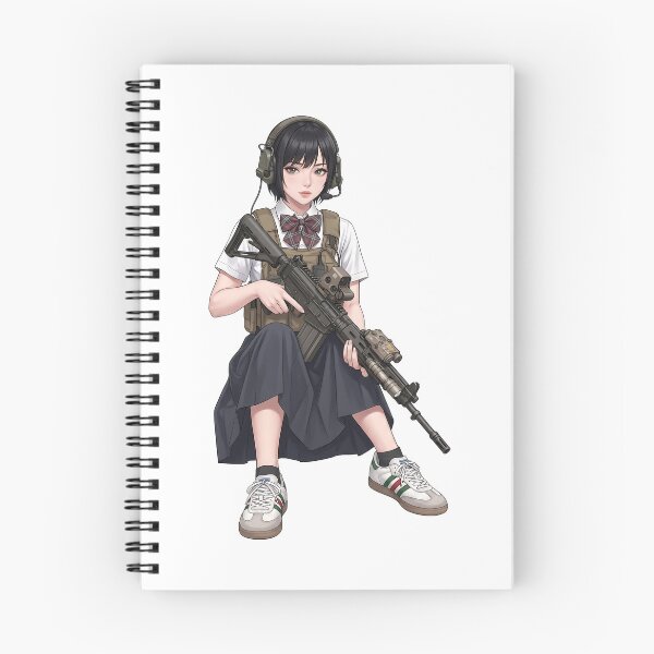 Item preview, Tactical School Girl - Anime Special Ops designed and sold by RAWLIFEGRAPHIC.