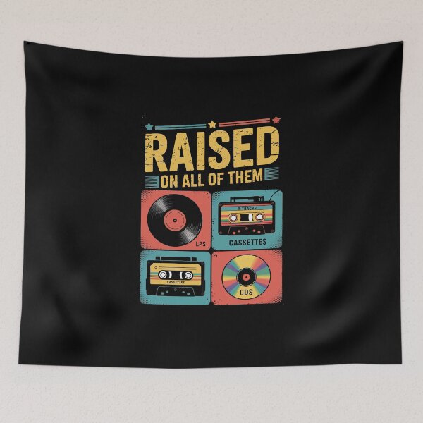 Item preview, RAISED ON ALL OF THEM – LPS / 8‑TRACKS / CASSETTES / CDS designed and sold by jkrphoto.