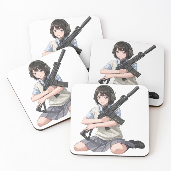 Item preview, Tactical School Girl - Anime Special Ops designed and sold by RAWLIFEGRAPHIC.