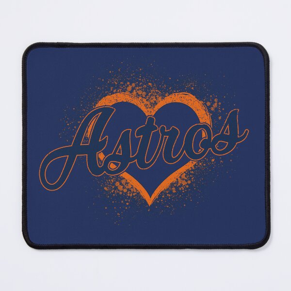 Item preview, Vintage Astros Heart Orange Bleeding Retro Baseball Team Spirit designed and sold by RockTheFeal.