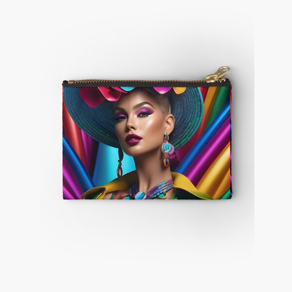 Item preview, Vintage Chic Rainbow Fashion Pride Portrait designed and sold by whimsiqueer.