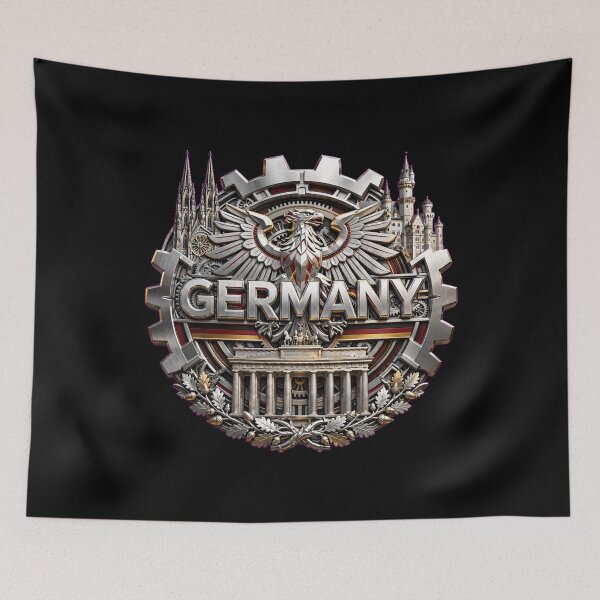 Item preview, Germany Flag Design 2, German Pride Shirt, Deutschland Flag, Black Red Gold, German Heritage, Berlin Travel, European Culture, National Pride Graphic designed and sold by Typologystudios.