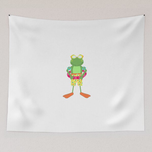 Item preview, Sir Bobbington The Third - Summer Frog Sticker designed and sold by Sissy’s shop.